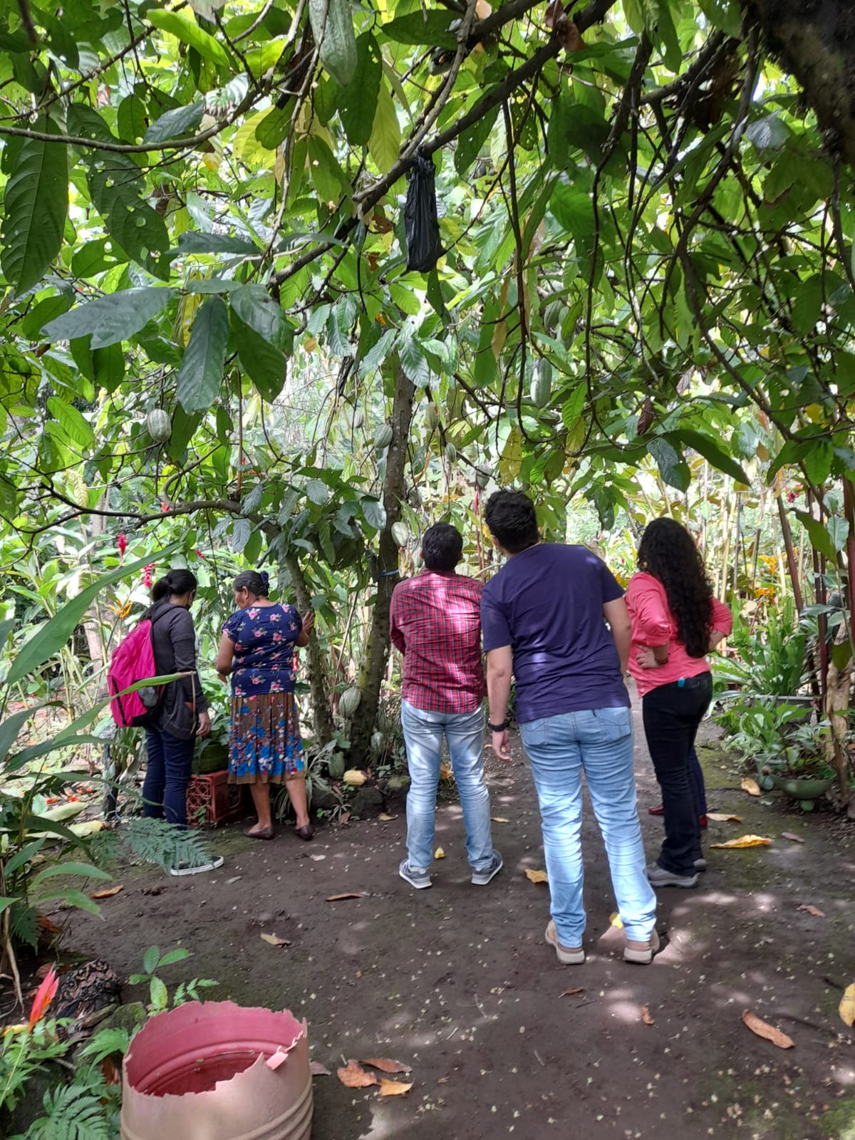 Visita de campo del equipo SEAL